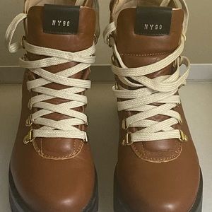 Steve Madden Bam Cognac Lea Boots!